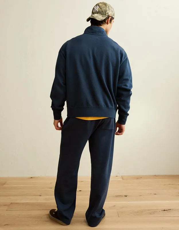 AE Laidback Luxe Quarter-Zip Sweatshirt