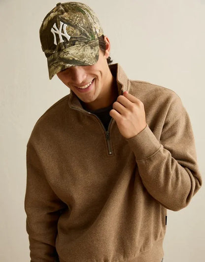 AE Laidback Luxe Quarter-Zip Sweatshirt