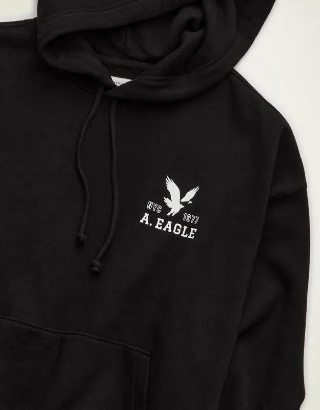AE Lightweight Logo Fleece Hoodie