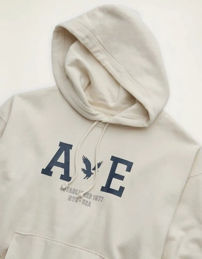 AE Lightweight Logo Fleece Hoodie
