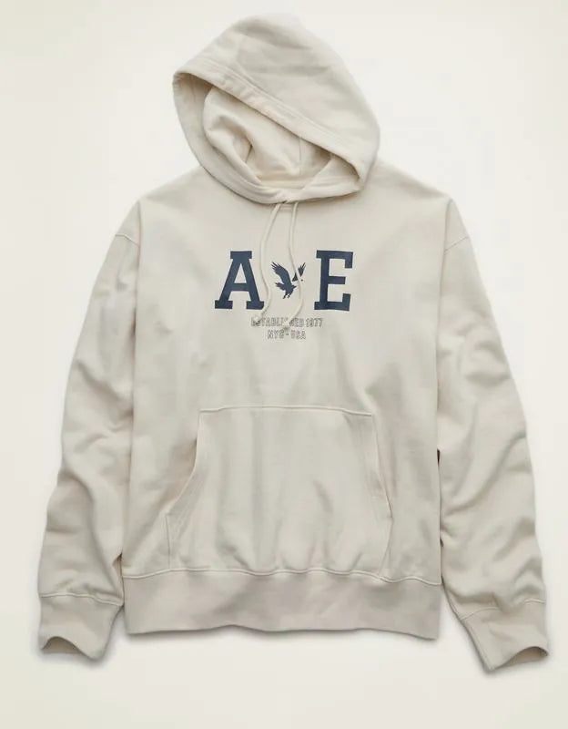 AE Lightweight Logo Fleece Hoodie