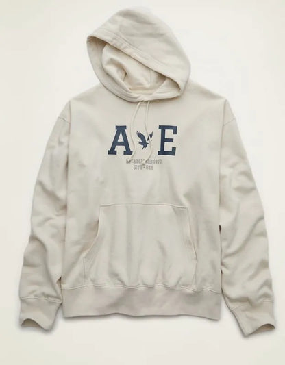 AE Lightweight Logo Fleece Hoodie