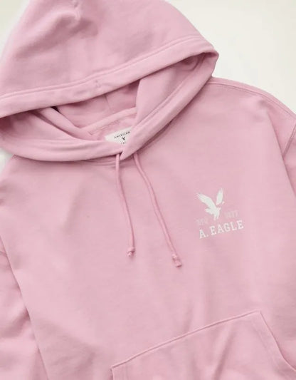 AE Lightweight Logo Fleece Hoodie