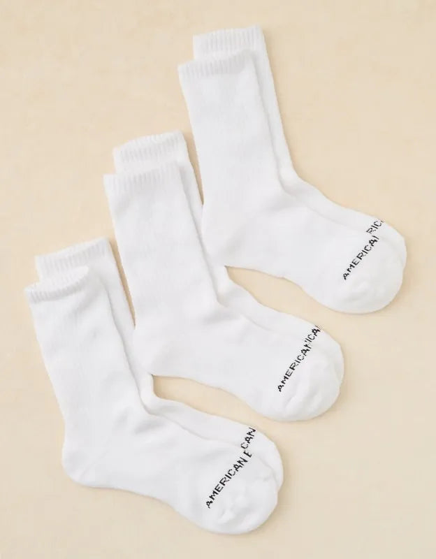 AE Crew Socks 3-Pack