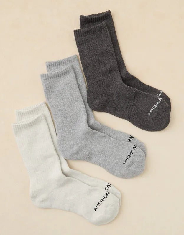 AE Crew Socks 3-Pack