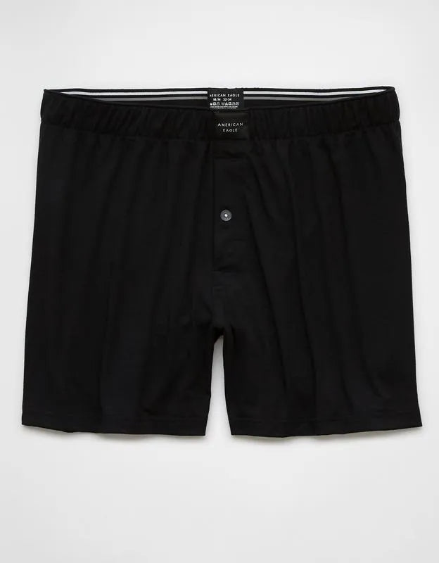 AEO Men's Slim Knit Ultra Soft Boxer Short
