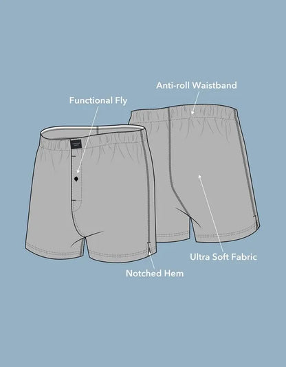 AEO Men's Slim Knit Ultra Soft Boxer Short
