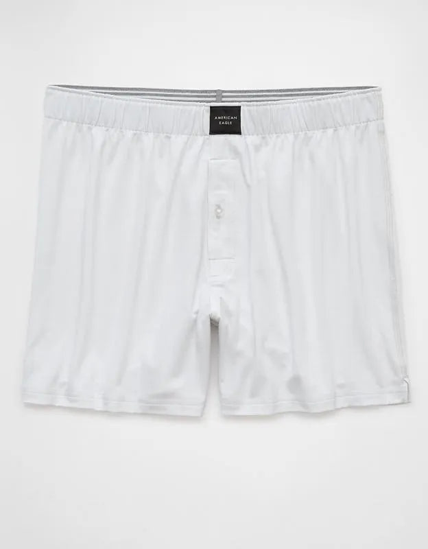 AEO Men's Slim Knit Ultra Soft Boxer Short