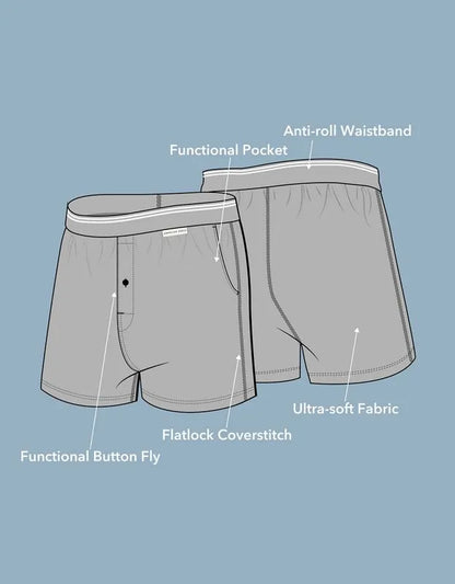 AEO Men's Ultra Soft Pocket Boxer Short