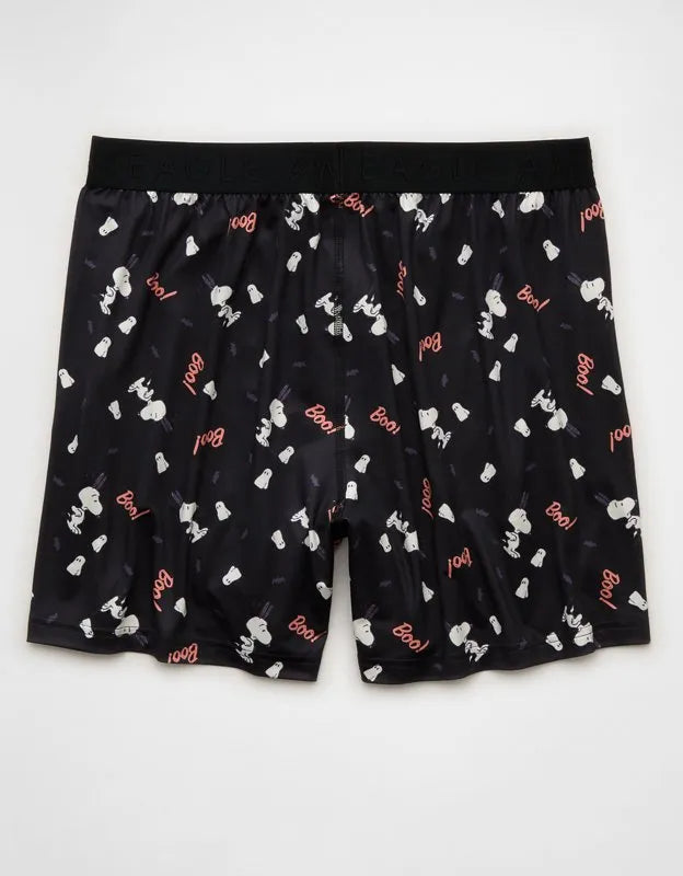 AEO Men's Halloween Snoopy Ultra Soft Pocket Boxer Short