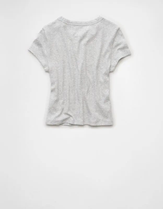 AE Alabama Crimson Tide Graphic Cropped Baby Tee