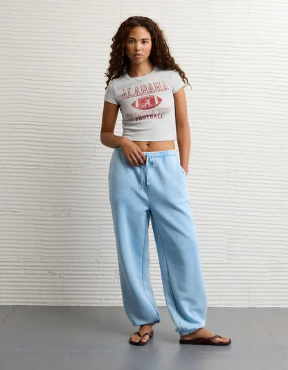 AE Alabama Crimson Tide Graphic Cropped Baby Tee