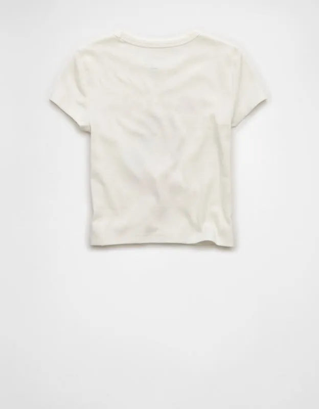 AE USC Trojans Graphic Cropped Baby Tee