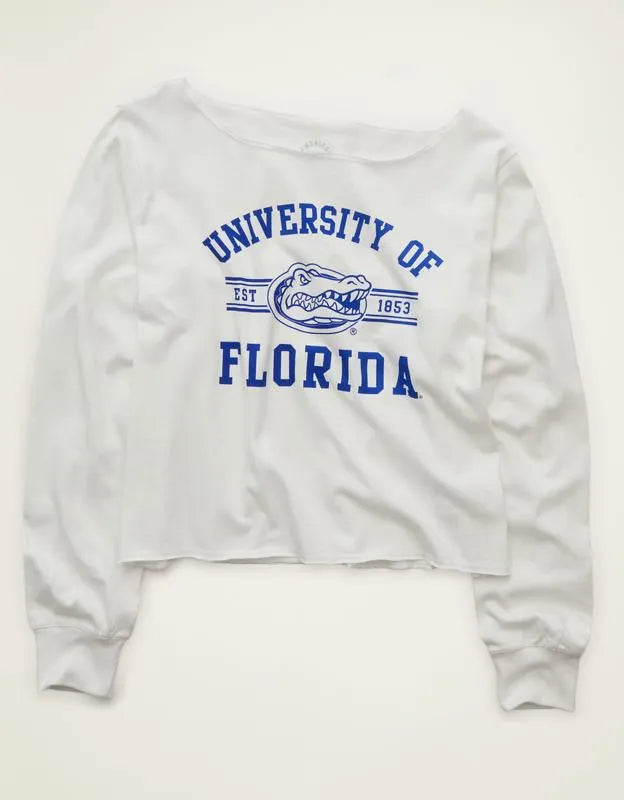 AE Florida Gators Off-the-Shoulder Graphic T-Shirt