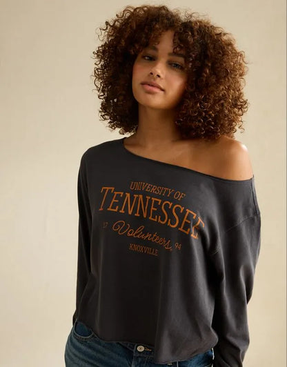 AE Tennessee Volunteers Off-the-Shoulder Graphic T-Shirt