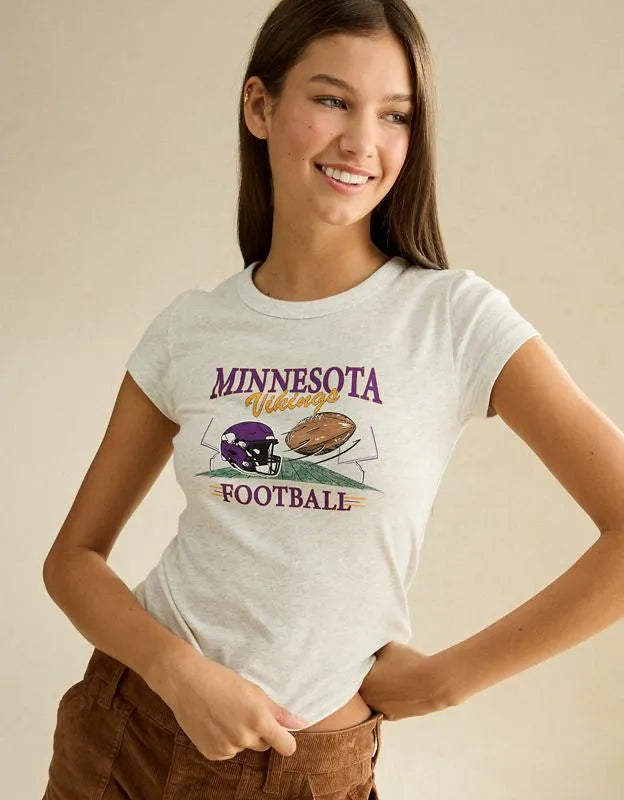 NFL Minnesota Vikings Hey Baby Tee
