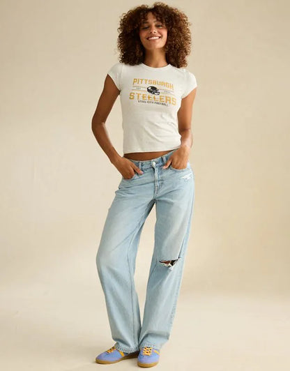 NFL Pittsburgh Steelers Hey Baby Tee