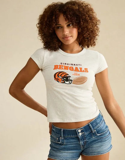NFL Cincinnati Bengals Hey Baby Tee