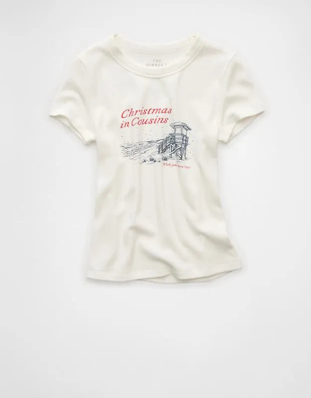AE x The Summer I Turned Pretty Graphic Baby Tee