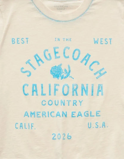 AE x Stagecoach Graphic Shrunken T-Shirt