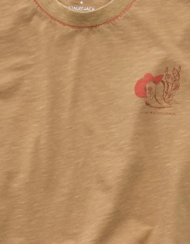 AE x Stagecoach Graphic Shrunken T-Shirt