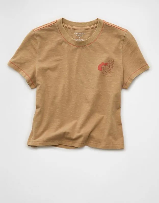 AE x Stagecoach Graphic Shrunken T-Shirt