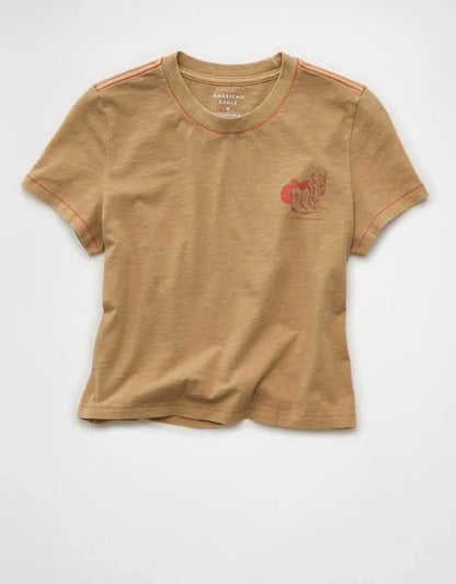 AE x Stagecoach Graphic Shrunken T-Shirt