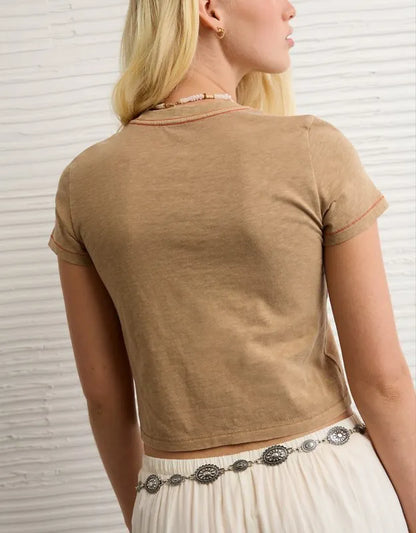 AE x Stagecoach Graphic Shrunken T-Shirt