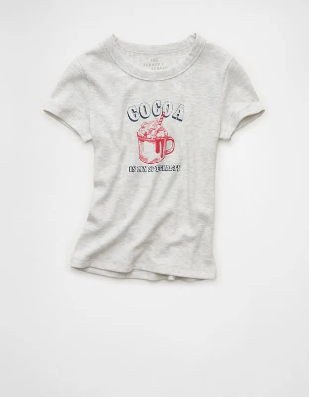 AE x The Summer I Turned Pretty Graphic Baby Tee