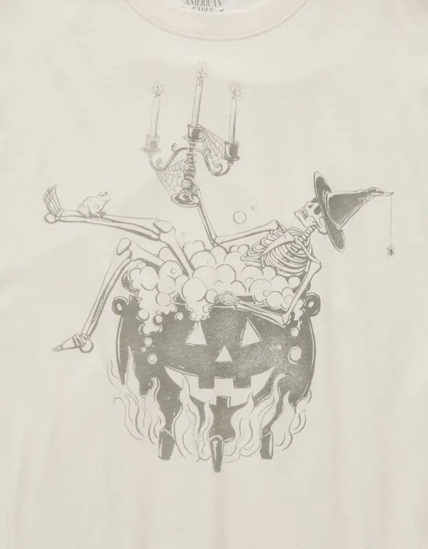 AE Oversized Halloween Graphic Tee
