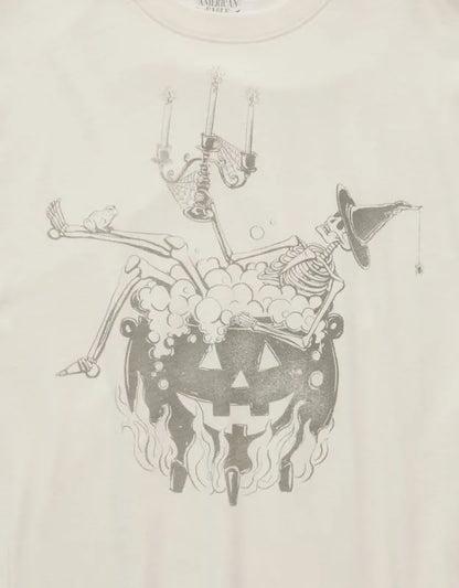 AE Oversized Halloween Graphic Tee