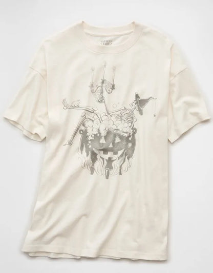AE Oversized Halloween Graphic Tee