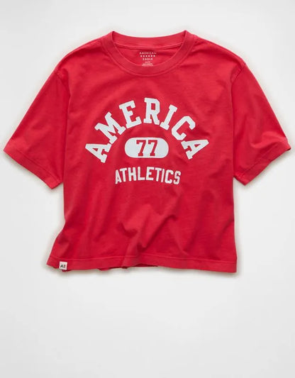 AE Boxy Americana Graphic T-Shirt