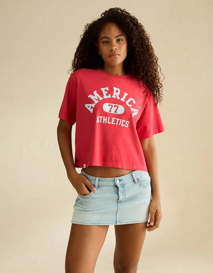 AE Boxy Americana Graphic T-Shirt