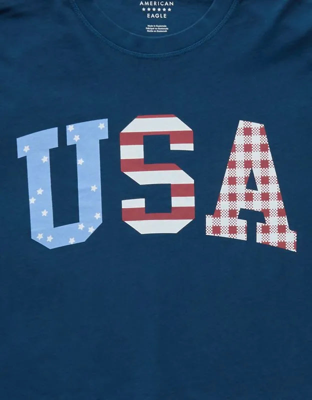 AE Boxy Americana Graphic T-Shirt