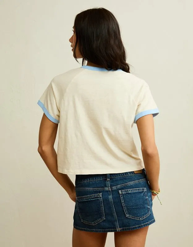 AE Graphic Ringer T-Shirt