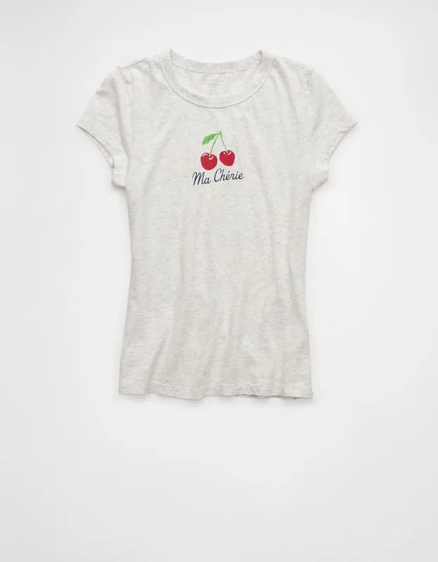 AE Hey Baby Cotton Slub Tee