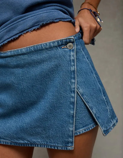 AE High-Waisted Wrap Skirt