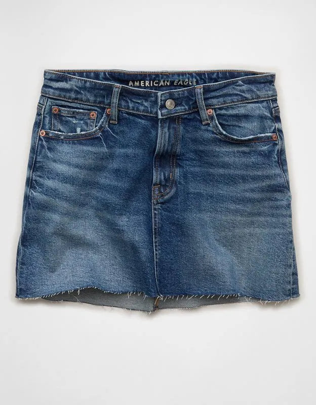 AE Stretch High-Waisted Perfect Mini Skirt