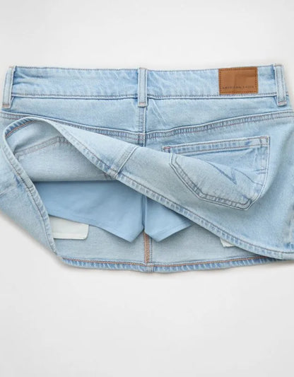 AE Stretch Super Low-Rise Perfect Micro Mini Skirt