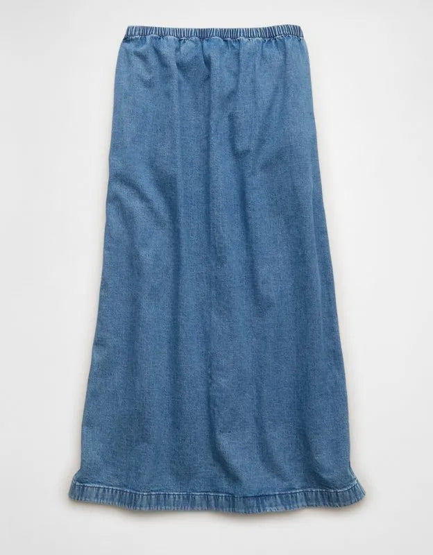 AE Dreamy Drape Pull-On Maxi Skirt