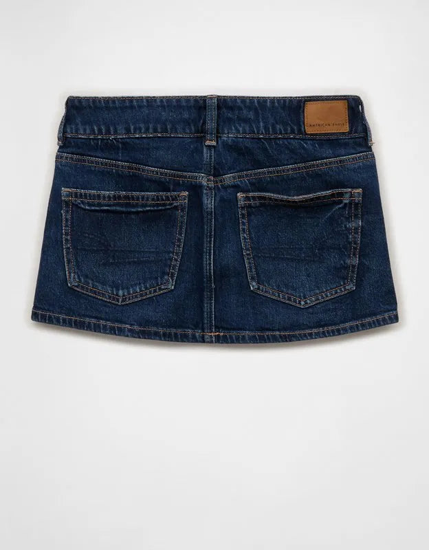 AE Stretch Super Low-Rise Perfect Micro Mini Skirt