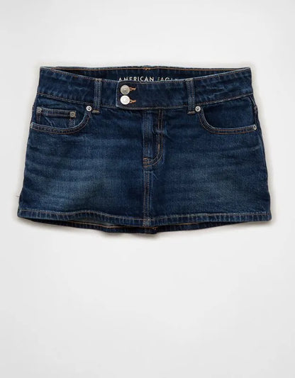 AE Stretch Super Low-Rise Perfect Micro Mini Skirt