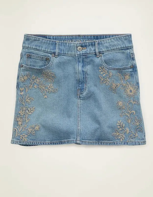 AE Stretch High-Waisted Perfect Mini Skirt