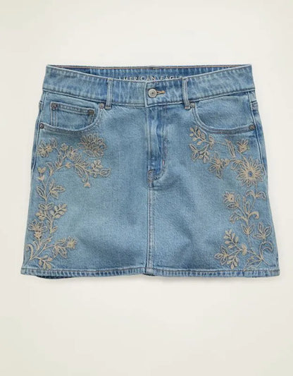 AE Stretch High-Waisted Perfect Mini Skirt