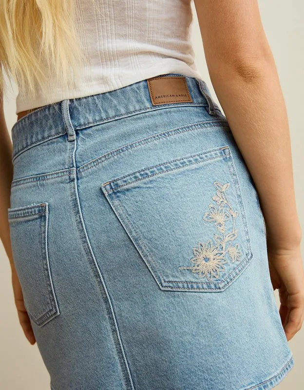 AE Stretch High-Waisted Perfect Mini Skirt