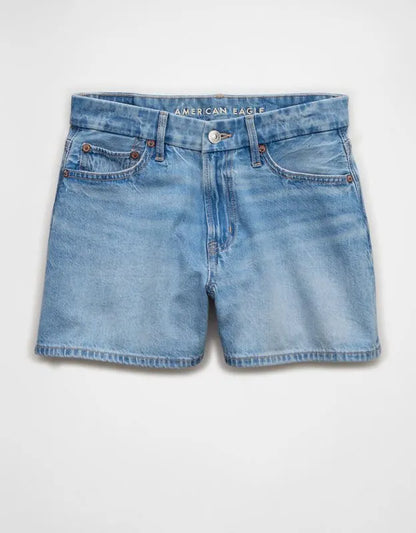 AE 3" Strigid Curvy Super High-Waisted Relaxed Denim Short