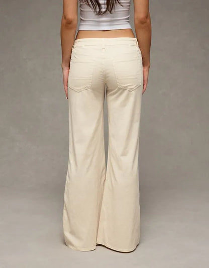 AE Stretch Lightweight Super Low-Rise Flare Pant