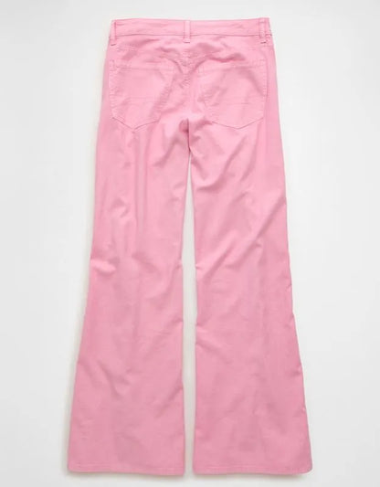 AE Stretch Lightweight Super Low-Rise Flare Pant