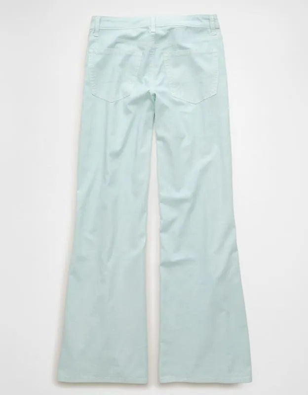 AE Stretch Lightweight Super Low-Rise Flare Pant